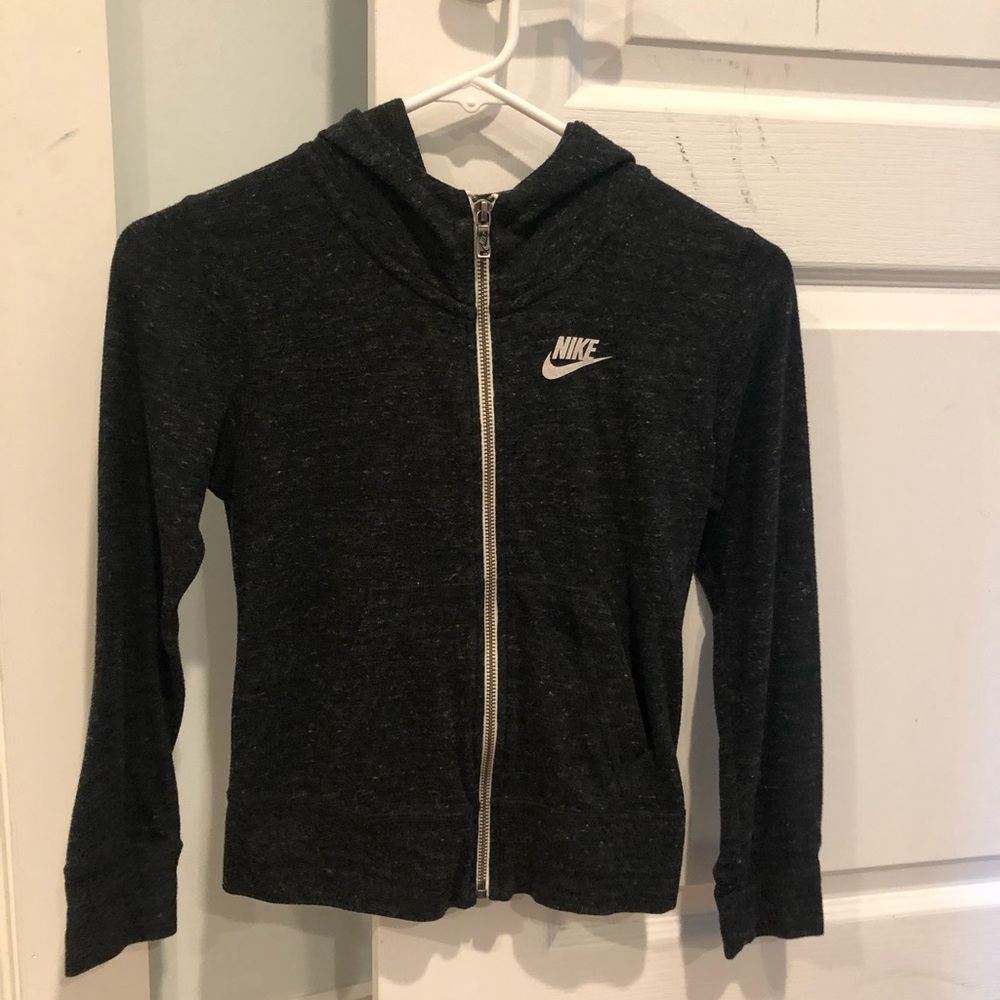Girls Nike Size Medium 8 ZIP Up Hoodie
